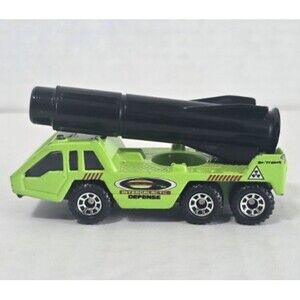1985 Matchbox Transporter Truck With Mounted Missile Diecast 1:150 Scale